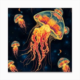 Jellyfish 15 Canvas Print