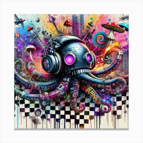 Octopus 29 Canvas Print