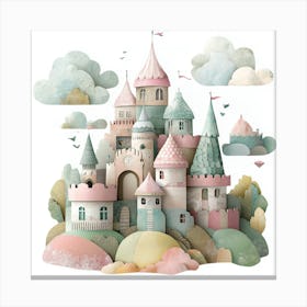 Fairytale Castle 21 Canvas Print