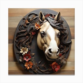 Horse Head Canvas Print