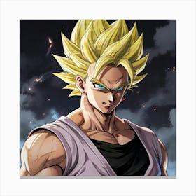 Dragon Ball Z Wallpaper 62 Canvas Print