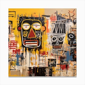 'The Masks' Canvas Print