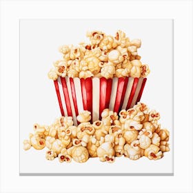 Popcorn 8 Canvas Print