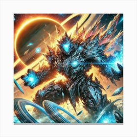 Ecliptus Ring Guardian 1024x1024 Canvas Print