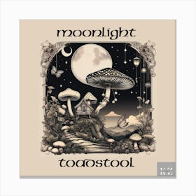 Moonlight Toastool Canvas Print