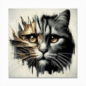 Cat Canvas Art Canvas Print