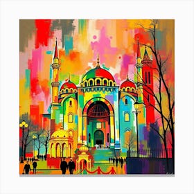 Islamic Mosque 5 Canvas Print