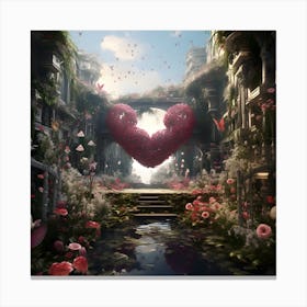 Surreal Love Garden By Csaba Fikker 20 Canvas Print