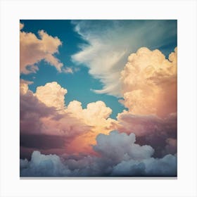 Clouds In The Sky Canvas Print