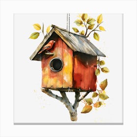 Birdhouse Canvas Print