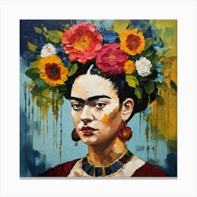 Frida Kahlo 28 Canvas Print