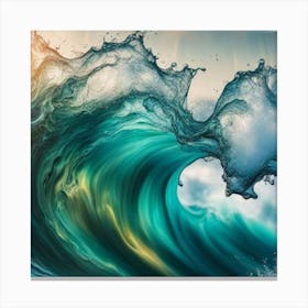 Ocean Wave 1 Canvas Print