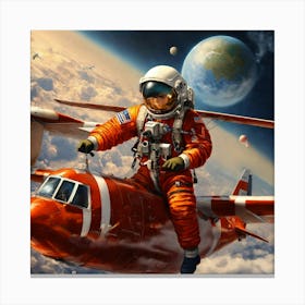 Astronaut Canvas Print