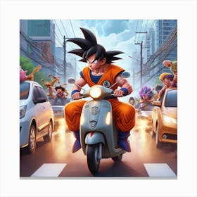 Dragon Ball Z Canvas Print