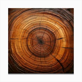 Tree Ring Canvas Print