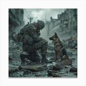 The Last Stand Canvas Print