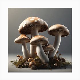 Mushroom Fungus Canvas Print