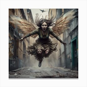 Angel Of Death Canvas Print