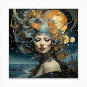 'The Moon' Canvas Print