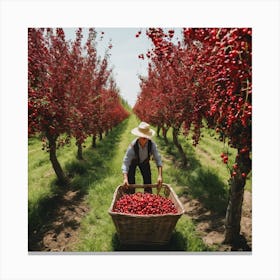 Cherry Orchard 1 Canvas Print