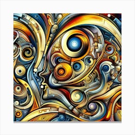 Abstract Painting 5 Canvas Print