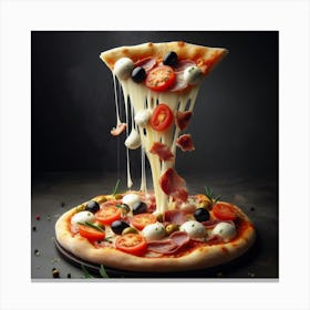 Pizza73 1 Canvas Print