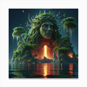 Island Of The Gods Canvas Print