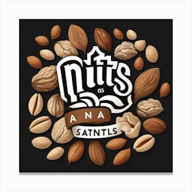 Nuts And Ana Saints 1 Canvas Print