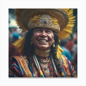 Nepali Dancer Canvas Print