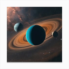 Saturn 15 Canvas Print