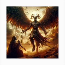 Demons And Angels Canvas Print