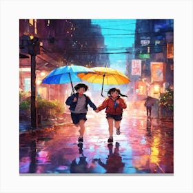 Rainy Day Canvas Print