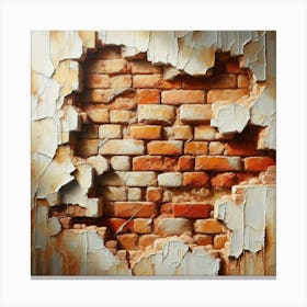 Brick Wall 5 Canvas Print