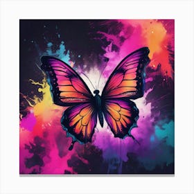 Butterfly Painting 223 Canvas Print