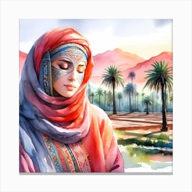 Exotic Beauty Artwork 127 Canvas Print