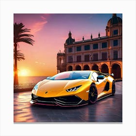 Lamborghini 9 Canvas Print