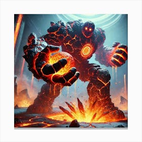 Converted Golem Image 2 Canvas Print