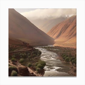 Valley Of The Moon Canvas Print