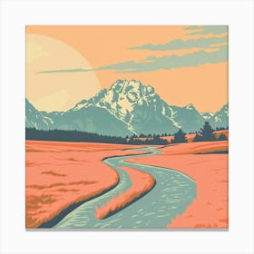 Grand Teton Canvas Print