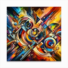 Abstract Painting 14 Canvas Print