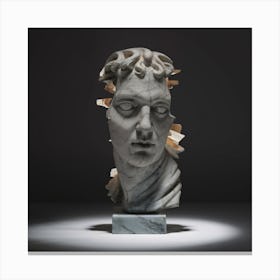 Bust Of Julius Canvas Print
