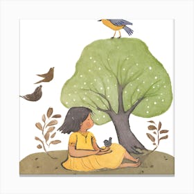 Little Bird Canvas Print