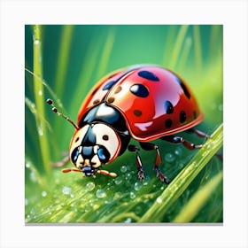 Ladybug Canvas Print