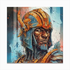 Samurai Warrior 4 Canvas Print