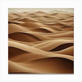 Sand Dunes Canvas Print Canvas Print