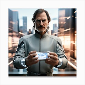 Futuristic Man 189 Canvas Print