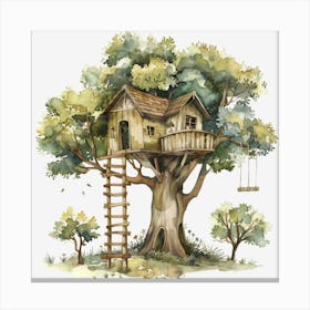 Tree House 6 Canvas Print