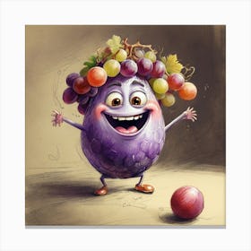 Grapes 4 Canvas Print