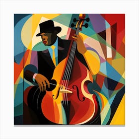 Jazz Musician 43 Canvas Print