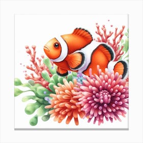 Clownfish 1 Canvas Print